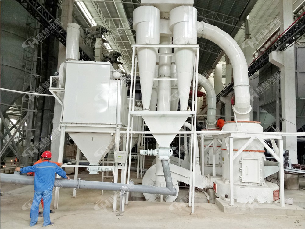 桂林鴻程石灰石粉磨生產線整套設備客戶現場
